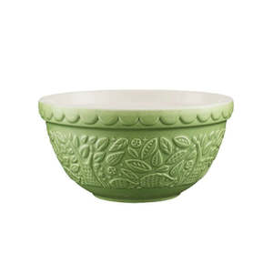 Mason Cash: Mixing Bowl Forest Hedgehog Green 21cm