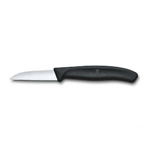 Other Knives: Straight Plain 6cm Knife Black