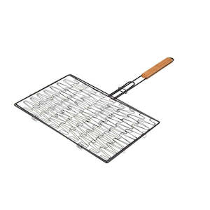 Outdoor Bbq: Flexible Stainless-Steel BBQ Grilling Basket