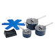 Non Stick Saucepan Set Space 3 Piece