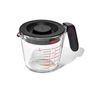 Oxo Goodgrips: Goodgrips Glass Measuring Cup with Lid