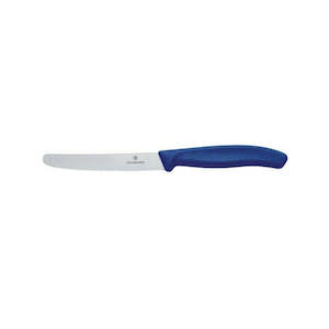 Knives: Tomato Knife  Wavy Edge Classic Blue 11cm