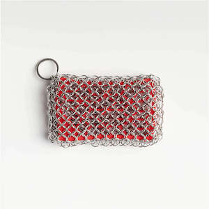 Lodge: Chain Mail Scrubbing Pad Red