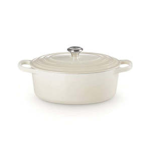 Lecreuset: Signature Oval Casserole Meringue