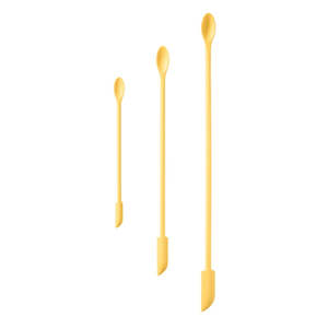 Utensils: Silicone Jar Spatula Set