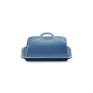 Butter Dish Chambray