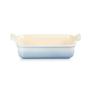 Lecreuset: Heritage Rectangle Dish Coastal Blue