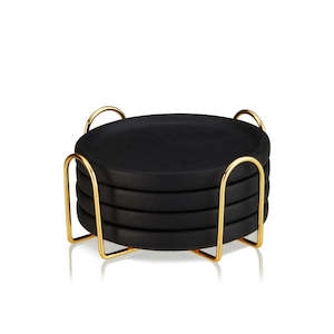 Viski: Earthenware Coasters Set of 4