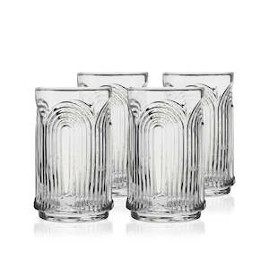 Beau Highball Glasses Set of 4