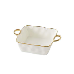 Baking Dishes: Golden Handles Square Baking Dish 20.3x20.3cm