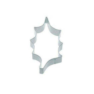 Bakeware Accessories: Cookie Cutter Holly Leaf 7.5cm