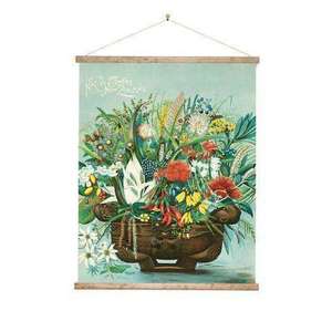 Giftware: Native Flowers Retro Poster