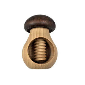Beechwood Screw Nut Cracker
