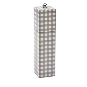 Grinder Square Gingham Cappuccino 22cm
