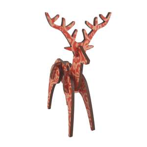 Giftware: A5 Reindeer flatpack - Koru Red