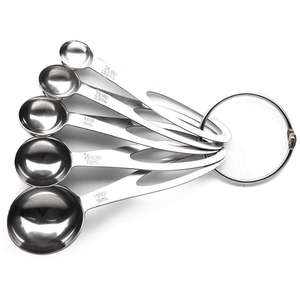 Measuring Spoons Stainless Steel Set of 5