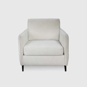 Sofas: Baker 1 Seater Sofa - Ovis Boucle