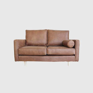 Sofas: Plimmerton Vegan Leather Sofa - 2 Seater