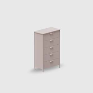Mood Furniture: Doug 5 Drawer Tallboy - Colour