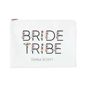 Personalised Cosmetic Bag - Bride Tribe