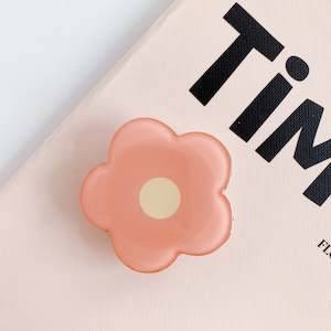 Phone Grip: Orange Flower