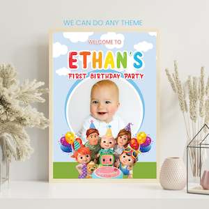 Cocomelon Welcome Poster