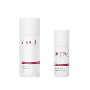 Frontpage: Aspect Dr Deep Clean and Multi B Serum Duo