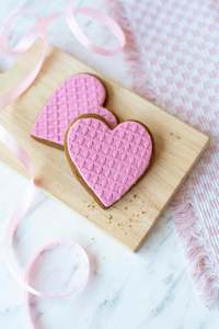 Molly Woppy Gingerbread Pink Heart 48g 60/CTN