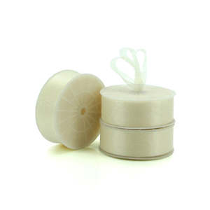 Cart Page What About: Chiffon Plain Ribbon Cut Edge 38mmx100m - Ivory