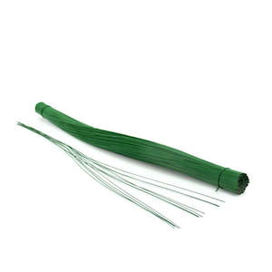 Cart Page What About: Painted Florist Wire 24Gaugex46Lcm 1kg - Dark Green
