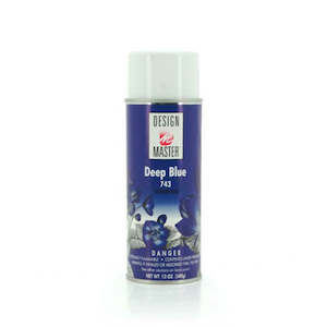 Design Master Colortool Floral Spray 340gm - Deep Blue (743)