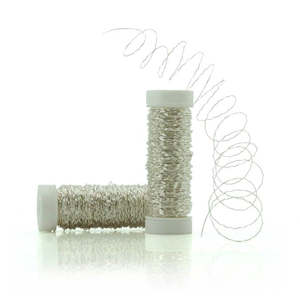 Oasis Bullion Wire (Spool) 25gm - Silver