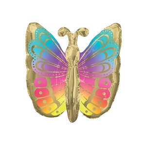 Mini Shape Colourful Butterfly - Multi
