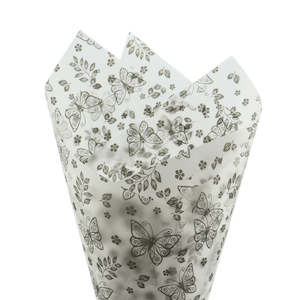 Cello Frost Butterfly Sheet 50x60cm (50mu) Pk/50 - Grey