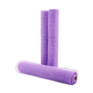 Synthetic Plain Deco Mesh Roll 53cmx9m - Lilac