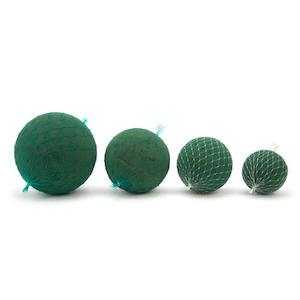 Oasis Floral Foam Sphere Wet w/Net 18cm - Green (1018N-00)