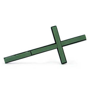 Oceans Floral Foam Wreaths: Oasis Naylorbase Cross Jumbo 84Lx38Wx5Hcm Pk/2 - Green (3098-00)