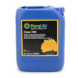 Oceans Flower Care: Floralife H200 Cut Flower Food Liquid 5ltr - Clear