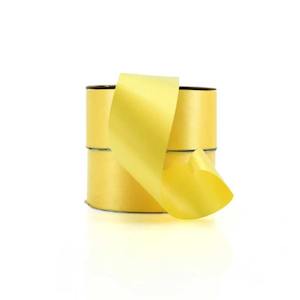 Oceans Ribbons Poly Ribbon: Watermark Poly Ribbon 50mmx100m - Yellow