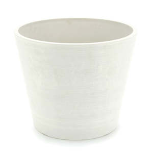 Stonefusion Squat Cone Pot Jumbo 31Diax25.4Hcm - White