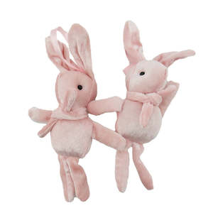 Decorative Bunny 18cm - Light Pink
