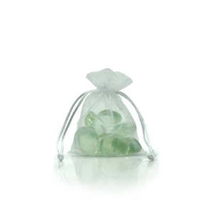 Oceans Boxes Bags Bags: Organza Bag Small 9Wx12Hcm Pk/10 - White