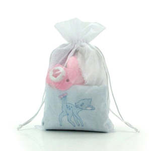 Oceans Boxes Bags Bags: Organza Bag Large 15Wx24Hcm Pk/10 - White