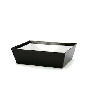 Solid Hamper Tray 32Lx24Wx9Hcm Pk/10 - Black