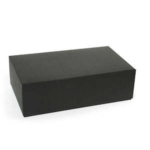 Wine Gift Box Double 32.5Lx18.5Wx10Hcm Pk/5 - Black