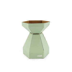 Oceans Boxes Bags Mod Vases: MOD Circular Vase Mini 14Diax19Hcm Pk/10 - Soft Green