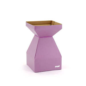 MOD Square Vase Small 14Sqx22Hcm Pk/10 - Lilac