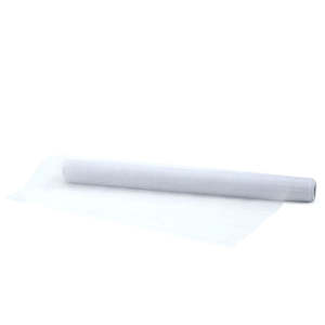 Oceans Fabric Floral Wrap Organza: Organza Fabric Wrap Cut Edge 50cmx10m - White