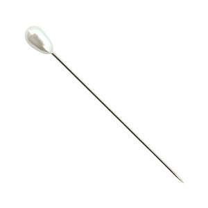 Oceans Accessories Wedding Corsage: Pear Shape Corsage Pin 55mm Pk/144 - Pearl