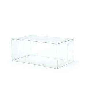 Oceans Accessories Wedding Corsage: PVC Corsage Box 18Lx10Wx7.5Hcm Pk/10 - Clear